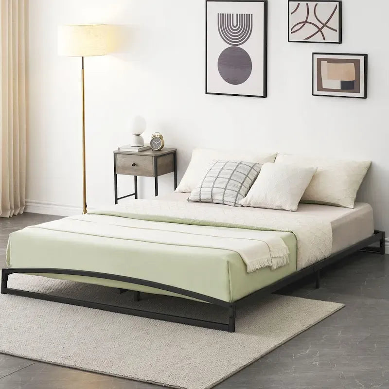 10 Inch Low Profile Platform Bed Frame
